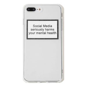 Social Media Seriously Harms iPhone Case New